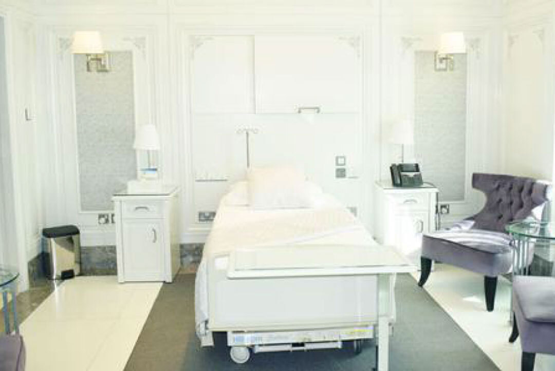 غرفة المريض