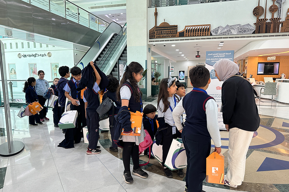 Al Salam Al Assima Hospital welcomed students from the American Baccalaureate School